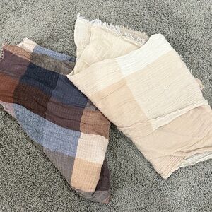 Multicolor Patchwork Scarf